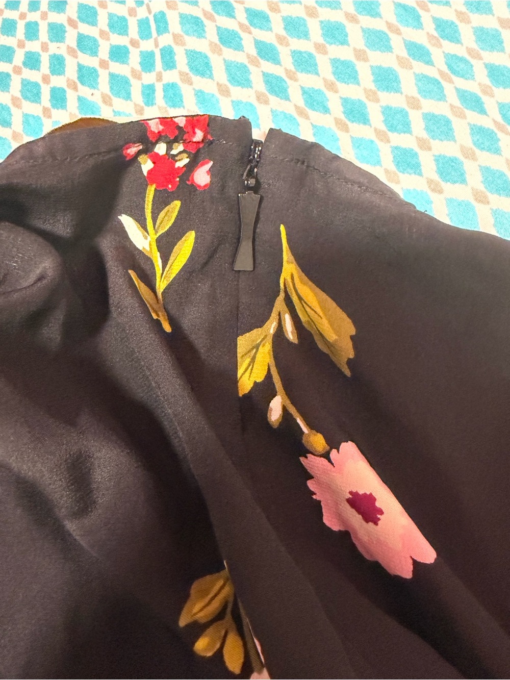 Kate Spade In Bloom Ruffle Dress - Picture 6 of 6